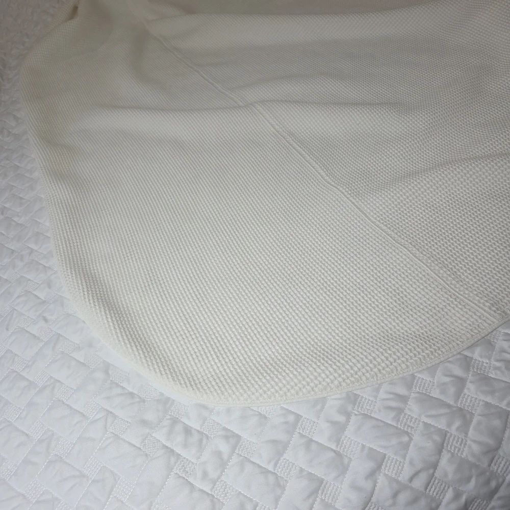 Vintage/Discontinued Matouk King Coverlet 86×89 Actual Off White Waffle Weave